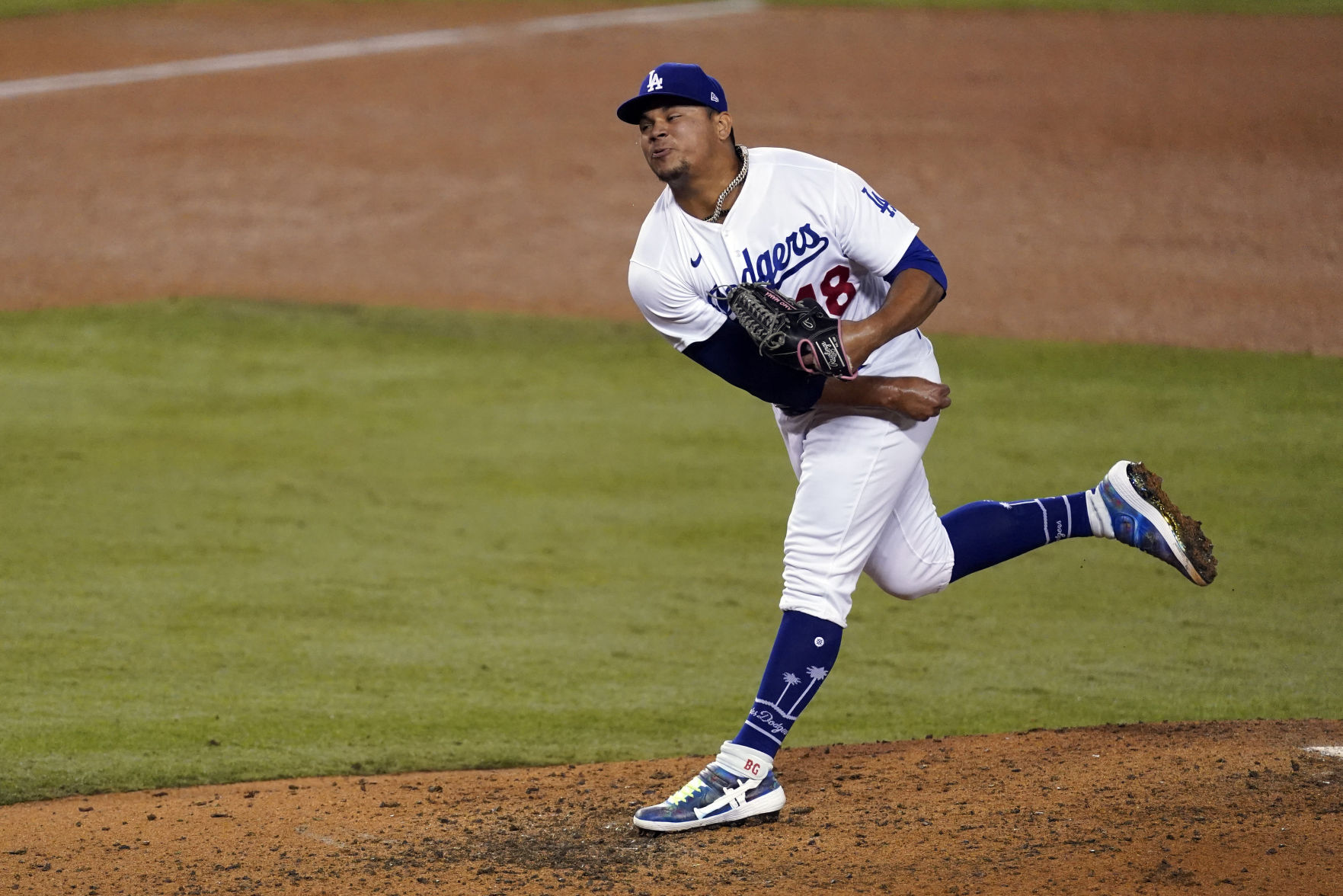 Dodgers 3, Brewers 0